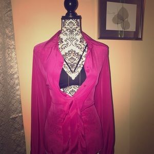 Christie & Jill Ruffle Blouse.